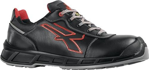 U.POWER Sicherheitshalbschuh Billie Gr.46 W.11 schwarz/rot S3S CI FO SR ESD