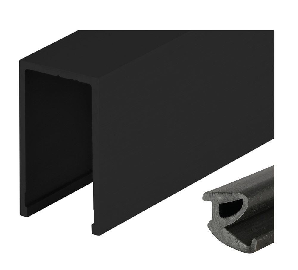 HERMAT Trennwand-Deckenprofil 6958, Aluminium