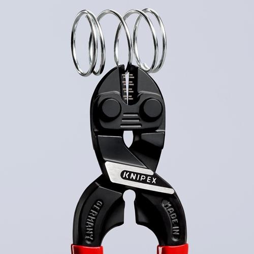 KNIPEX Kompaktbolzenschneider CoBolt® L.160mm Ku.-Überzug ger.3mm o.Aussparung KNIPEX Kompaktbolzenschneider CoBolt® L.160mm Ku.-Überzug ger.3mm o.Aussparung