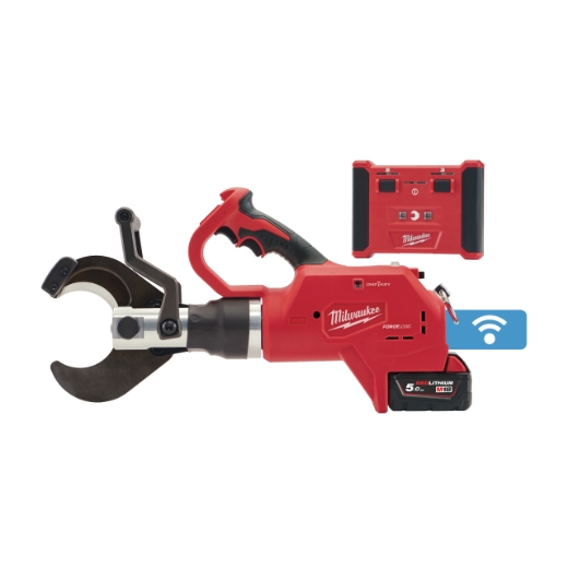 MILWAUKEE Bürstenloser Akku-Kabelschneider (remote) M18HCC75R-502C