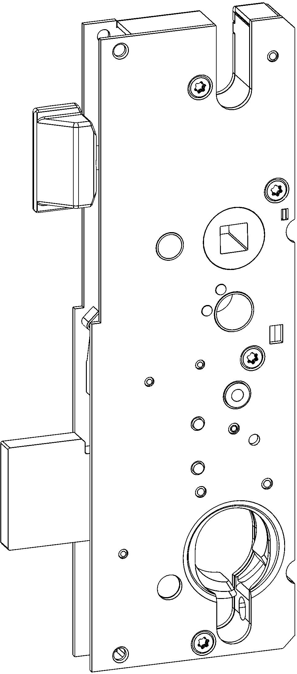 WINKHAUS Automatik STV StulpschieneT-G3 SK EV 45 94/8 KABA BL, WINKHAUS Automatik STV StulpschieneT-G3 SK EV 45 94/8 KABA BL,