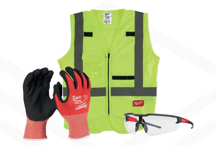 MILWAUKEE PSA Hi-Vis Starter-Set