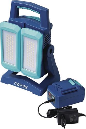 TECWERK LED-Strahler 50 W 800-4500 lm Li-Ion 5200 mAh 14,8V IP54 TECWERK