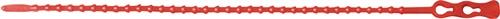 SAPISELCO Kabelbinder CLICKTIE L.500mm B.5,6mm PE rot 100St./Btl.SAPISELCO