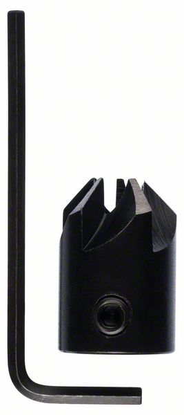 BOSCH Aufstecksenker für Holzspiralbohrer, 8 x 19 mm, M6