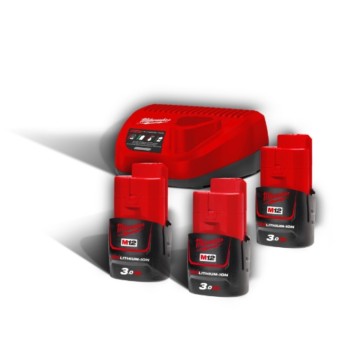 MILWAUKEE 12V Starterset M12NRG-303