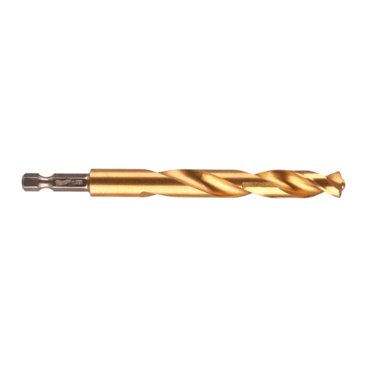 MILWAUKEE 11,0 x 125 mm SHOCKWAVE Metallbohrer HSS-G RED HEX Titan 1/4"