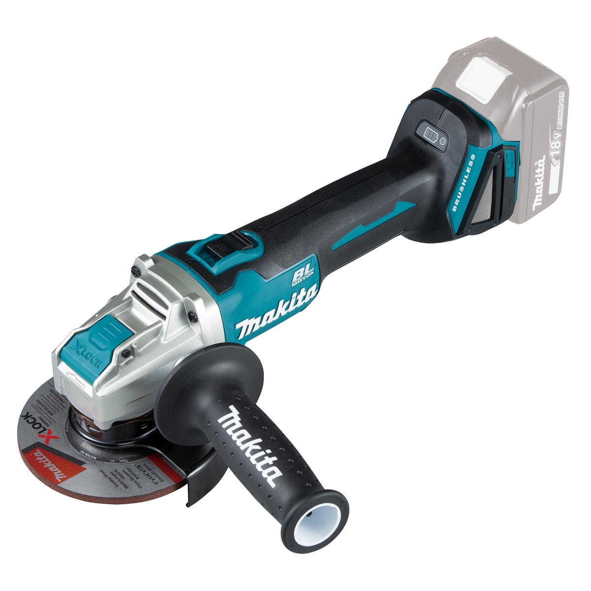 MAKITA Akku-Winkelschleifer DGA521ZX1