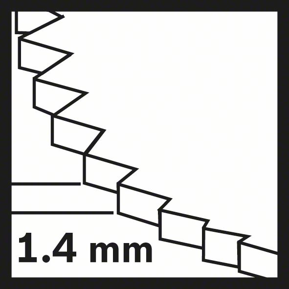 BOSCH BIM Segmentsägeblatt ACZ 85 EB, Wood and Metal, 85 mm, 10er-Pack