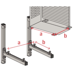 FISCHER Konsolenset m. Lärmschutz KSU S - 450