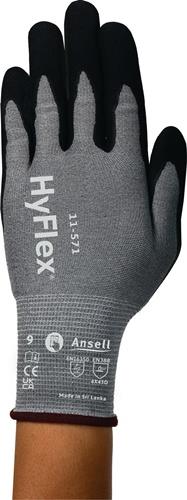 ANSELL Schnitthandschuh HyFlex® 11-571 Gr.9 schwarz EN 388 PSA II ANSELL