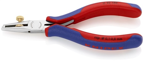 KNIPEX Elektronikabisolierzange Gesamt-L.140mm Arbeitsber.0,1-0,8mm KNIPEX