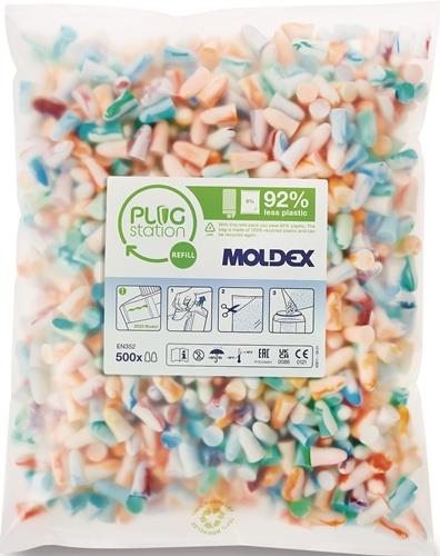 MOLDEX Gehörschutzstöpsel Spark Plugs® 786001 EN 352-2 SNR 35 dB 500 PA/Nachfüllpackung