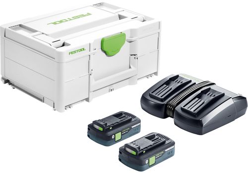 FESTOOL Energie-Set SYS 18V 2x4,0/TCL 6 DUO 577109
