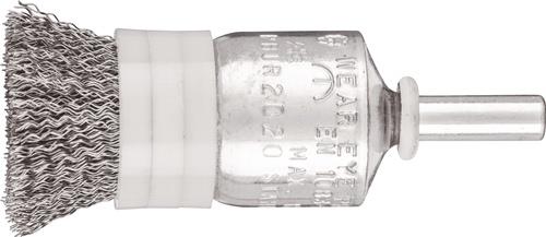 PFERD Pinselbürste PBUR ST D.20mm Schaft Drahtstärke 0,2mm STA 0,2mm