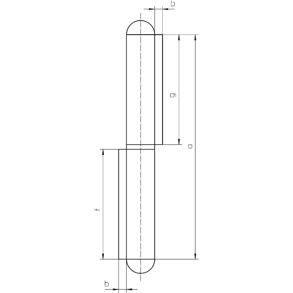 SIMONSWERK Anschweißband KO 6, 140mm, Ø22mm