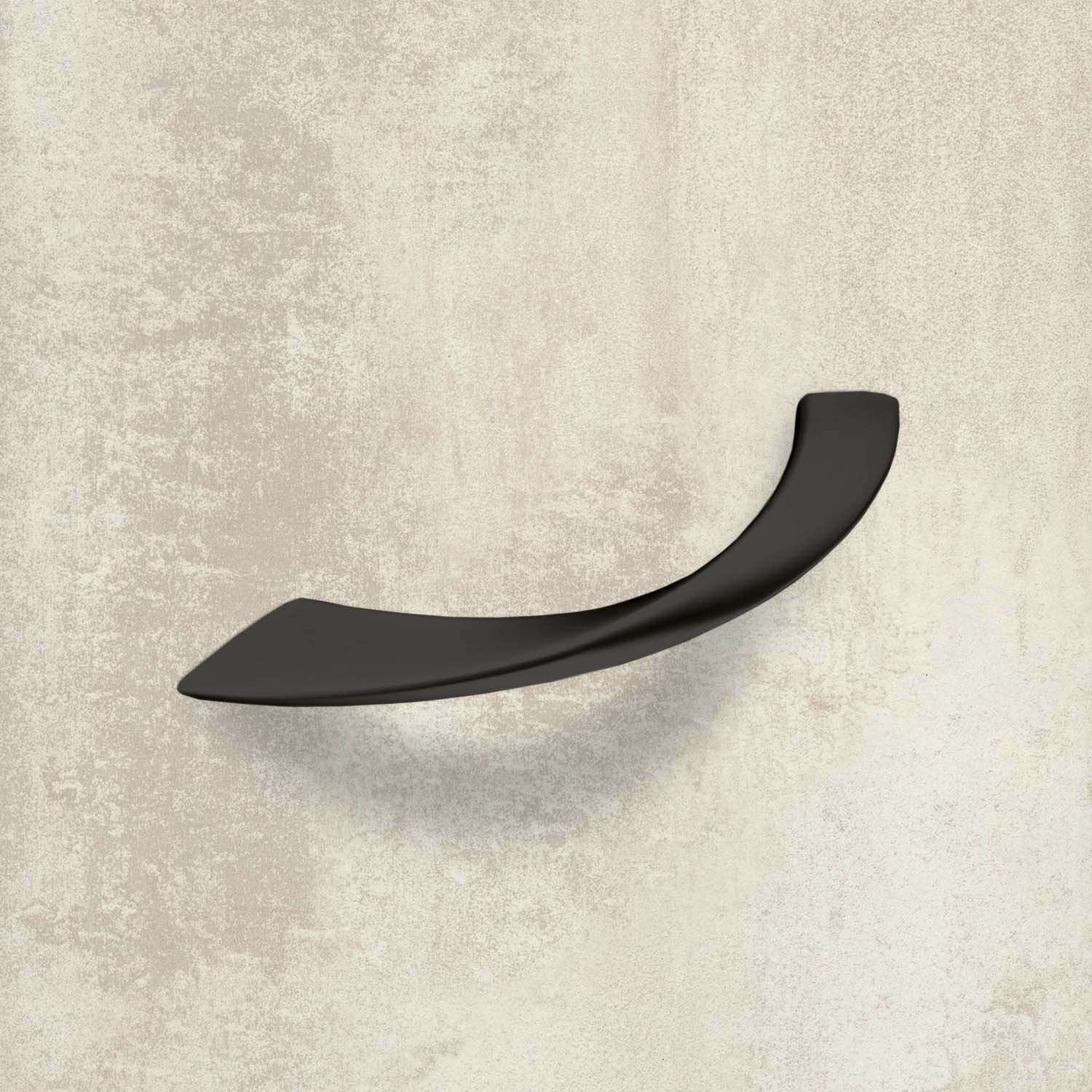 HETTICH Griff Coria, Bohrabstand 128 mm, L 151 mm, B 16 mm, H 34 mm, Schwarz matt, 9345390