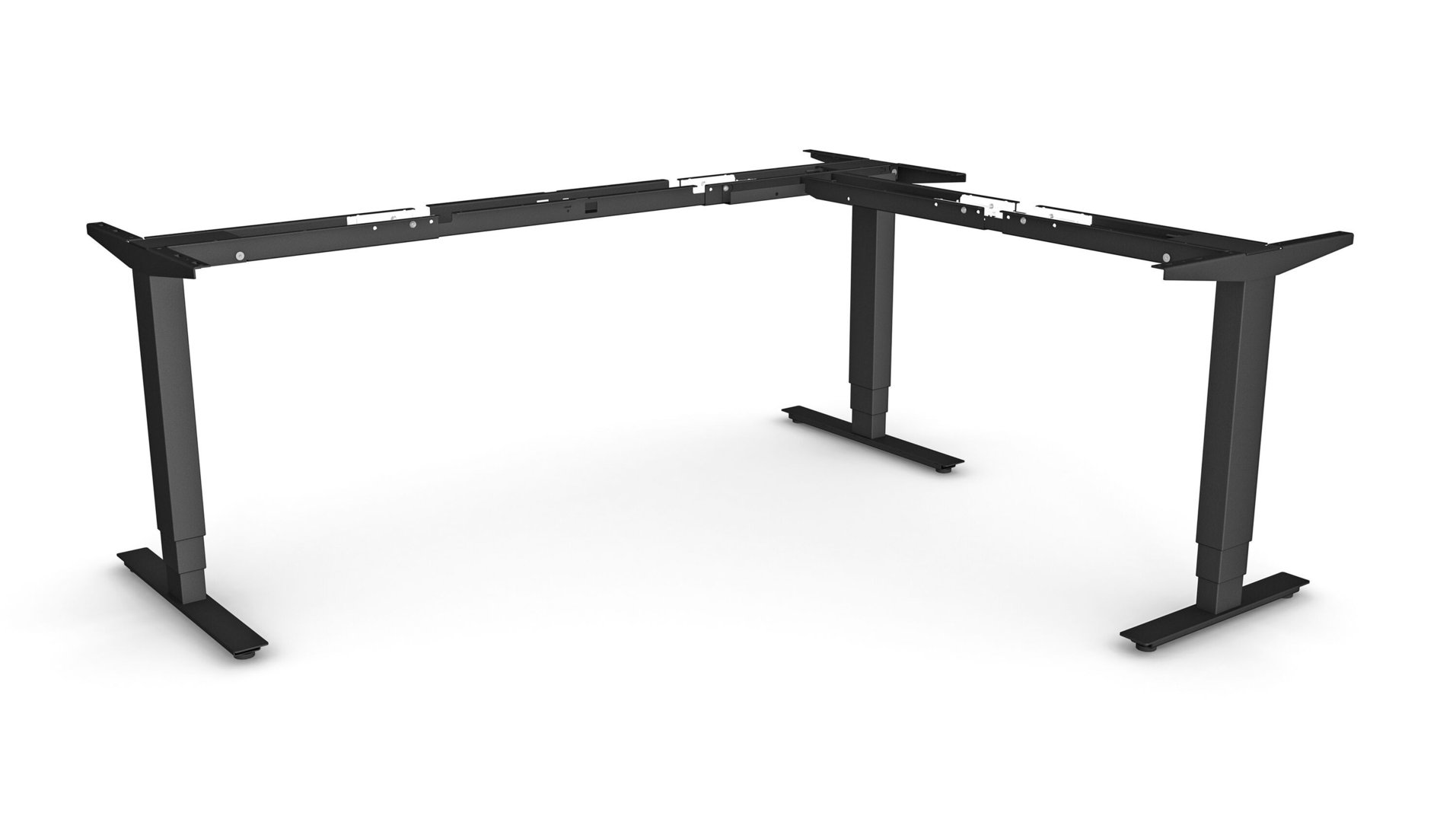 SWEDSTYLE Tischgestell AERO 3D, 3-Bein mit 660mm Hub, anthrazit