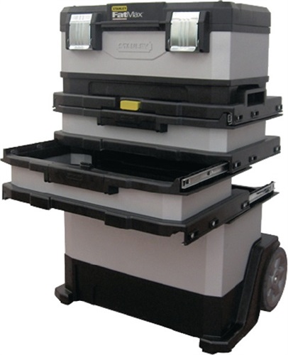 FATMAX Rollende Werkstatt B568xT389xH893mm Ku.u.Metall abnehmbare Werkzeugbox STANLEY