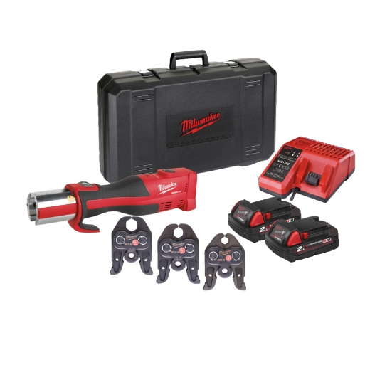 MILWAUKEE M18BLHPT-202C M-SET AKKU-PRESSWERKZEUG IN2