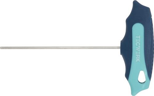 TECWERK Stiftschlüssel m.Quergr.SW 10mm Klingen-L.200mm S2-Stahl TECWERK