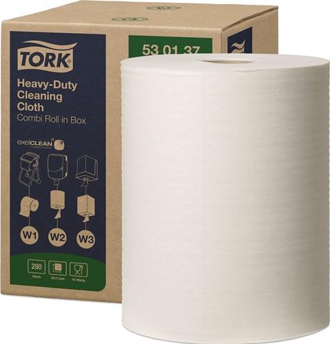TORK Putztuch TORK 530137 L380xB315ca.mm weiß 1-lagig Rl.TORK