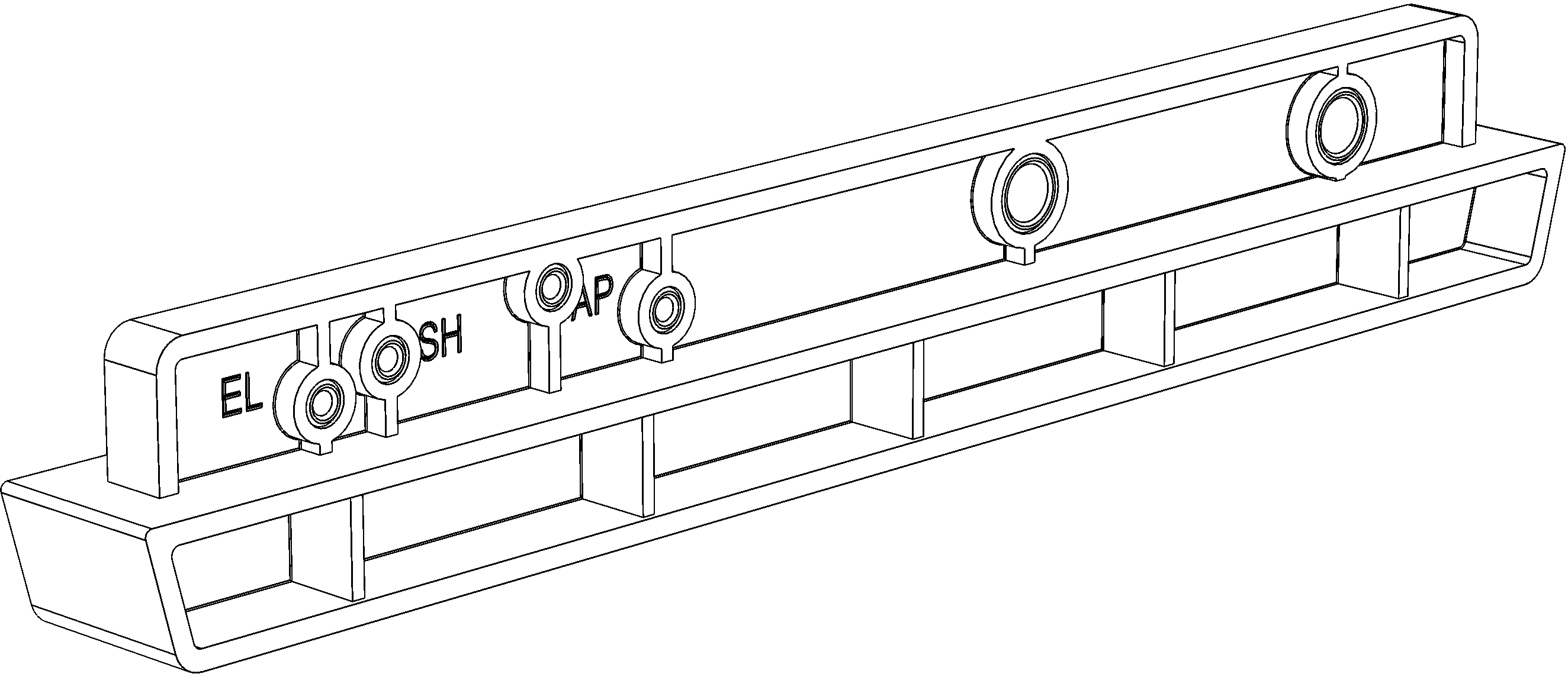 WINKHAUS Bohrlehre LE.B.SE.EL.H-SH 20-9, Stahl,