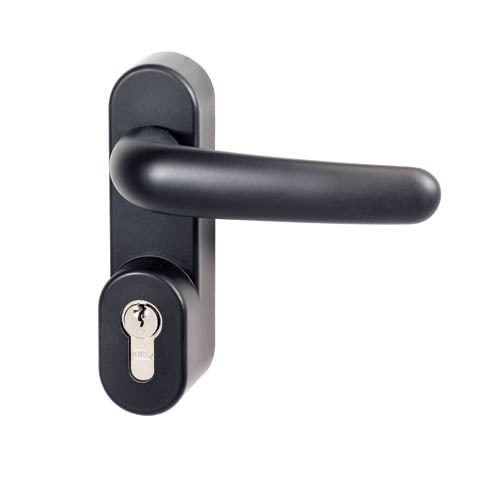 BKS BKS Außenbeschlag mit Drücker B 7130, Aluminium