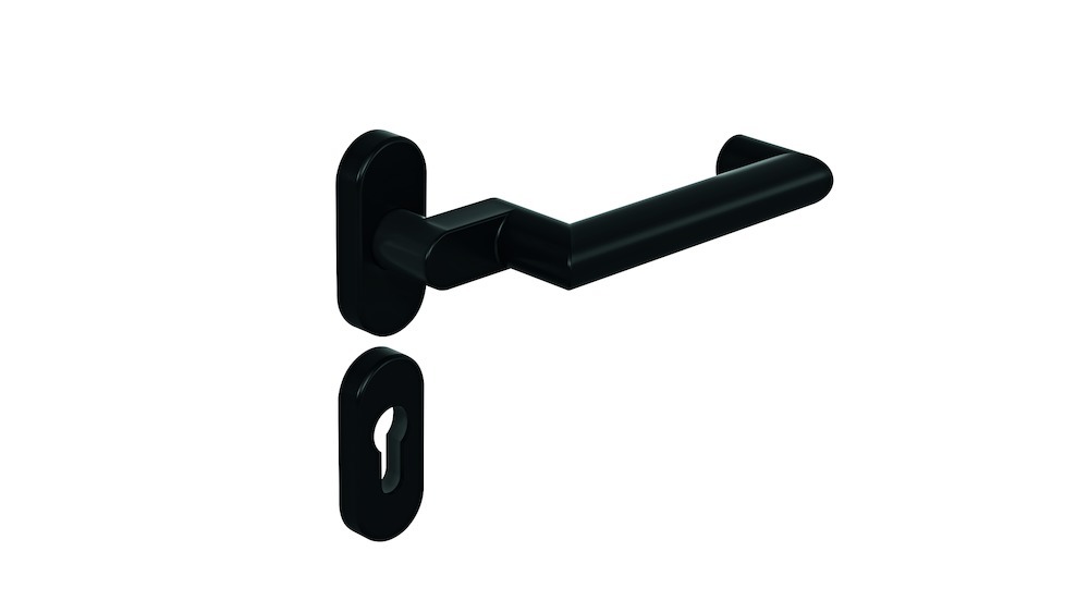 HEWI Drückergarnitur mit Rosetten 162PBR01.640, VK 8,5 mm, Polyamid, 162PBR01.640 90