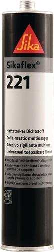 SIKAFLEX Polyurethandichtstoff Sikaflex®-221 300ml uniweiß Kartusche SIKA