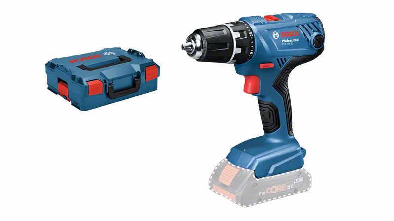BOSCH Akku-Bohrschrauber GSR 18V-21, Solo Version, L-BOXX BOSCH Akku-Bohrschrauber GSR 18V-21, Solo Version, L-BOXX
