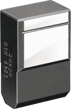 AMF Nutenstein DIN 6323 Nennmaß der Nut 20/20mm Form B lose sitzend AMF