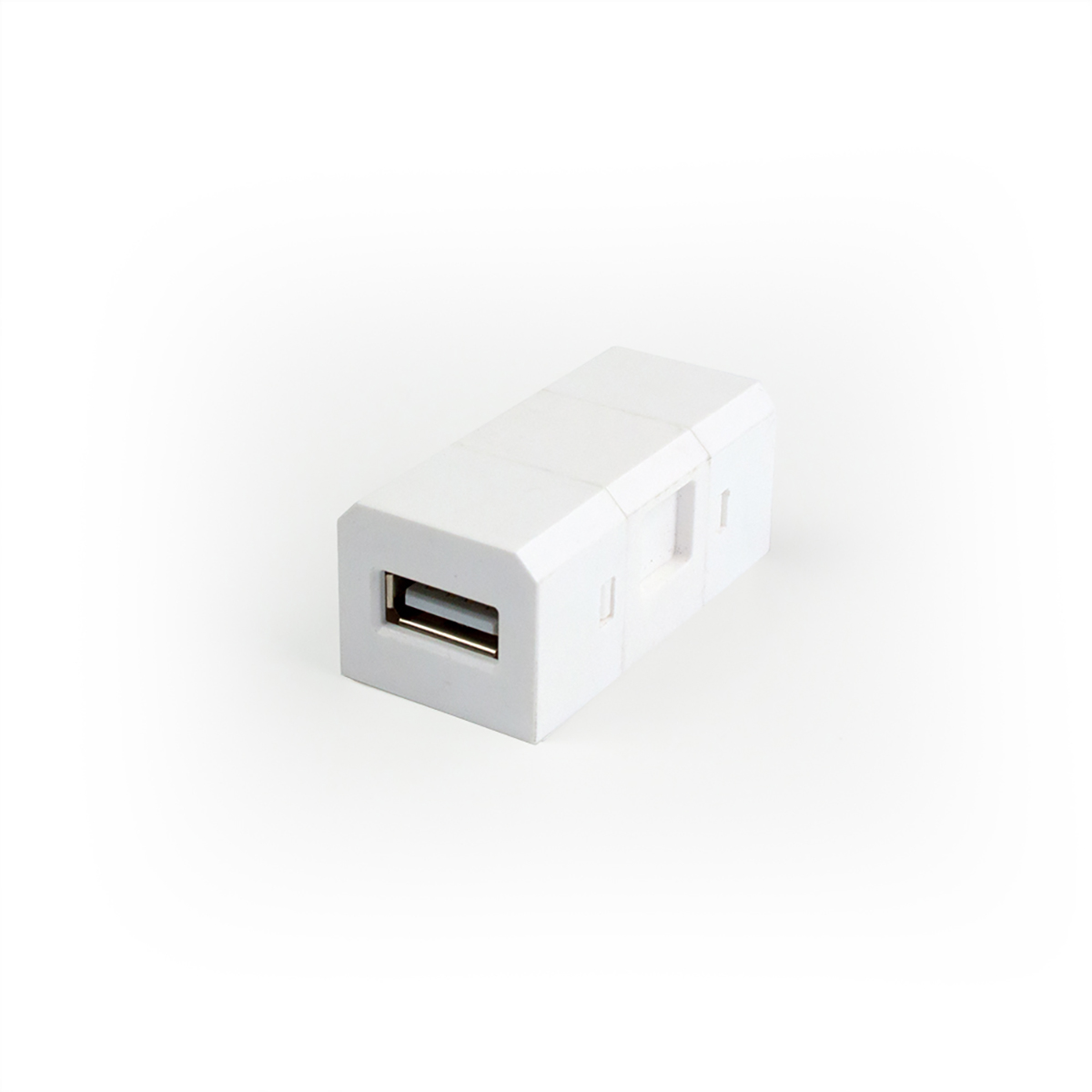 BMB USB-A Element, F/F, weiß (EXIT Spot WLC)