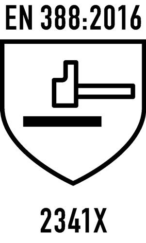 JUTEC Hitzeschutzhandschuhe Gr.10 grün/silber EN 388,EN 407 PSA III JUTEC