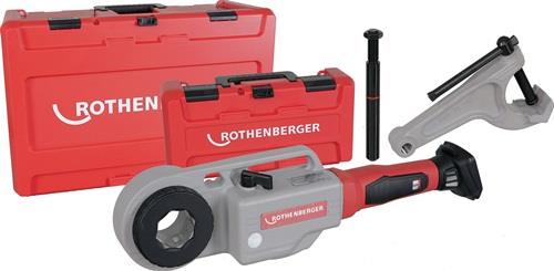 ROTHENBERGER Akku-Gewindeschneidmas. SUPERTRONIC®2000E CAS 13-60mm 58 U/min 1/2-2Zoll o.Köpfe