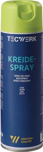 TECWERK Kreidespray gelb 500ml Spraydose TECWERK
