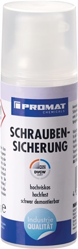 PROMAT CHEMICALS Schraubensicherung 50g hf.hochvikos rot DVGW Pumpdosierer PROMAT CHEMICALS