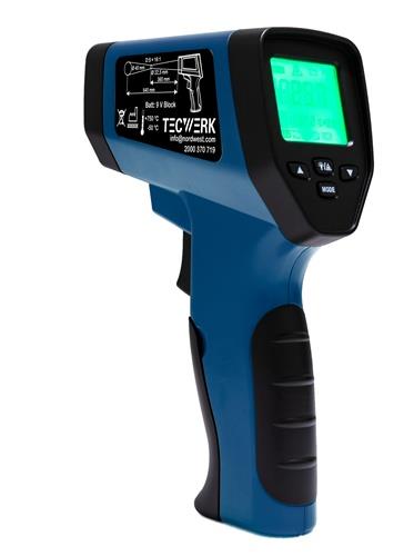 TECWERK Infrarotthermometer -50 b.ca.750GradC ±2GradC TECWERK