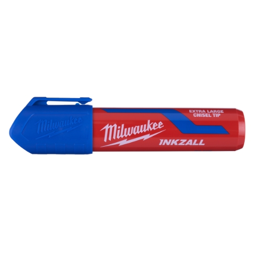 MILWAUKEE blau INKZALL Permanentmarker Keilspitze XL