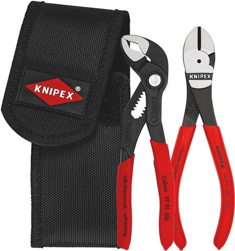 KNIPEX Zangensatz Minis Inh.2tlg.Gürteltasche 390g