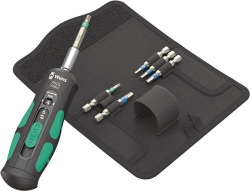 WERA Drehmomentschraubendrehersatz 7515/7 7-tlg.2,3,4,5,6 Nm