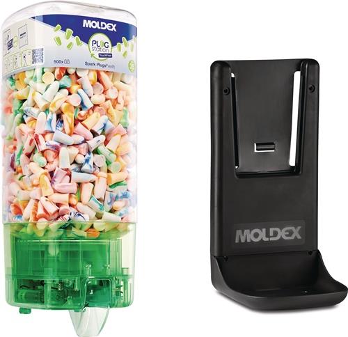 MOLDEX Gehörschutzspender PlugStation TouchFree m.Füllung Spark Plugs (500 Paar) MOLDEX MOLDEX Gehörschutzspender PlugStation TouchFree m.Füllung Spark Plugs (500 Paar) MOLDEX
