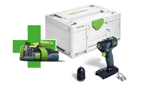 FESTOOL Akku-Bohrschrauber TXS 18-Basic-3,0 578064