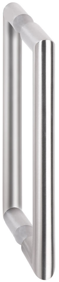 HERMAT Stoßgriffpaar 8002, D 25 mm, Edelstahl