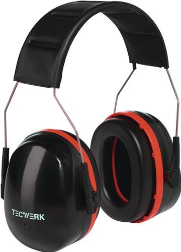 TECWERK Gehörschutz SAFELINE VIII EN 352-1:2020 SNR 32 dB gepolsteter Kopfbügel TECWERK