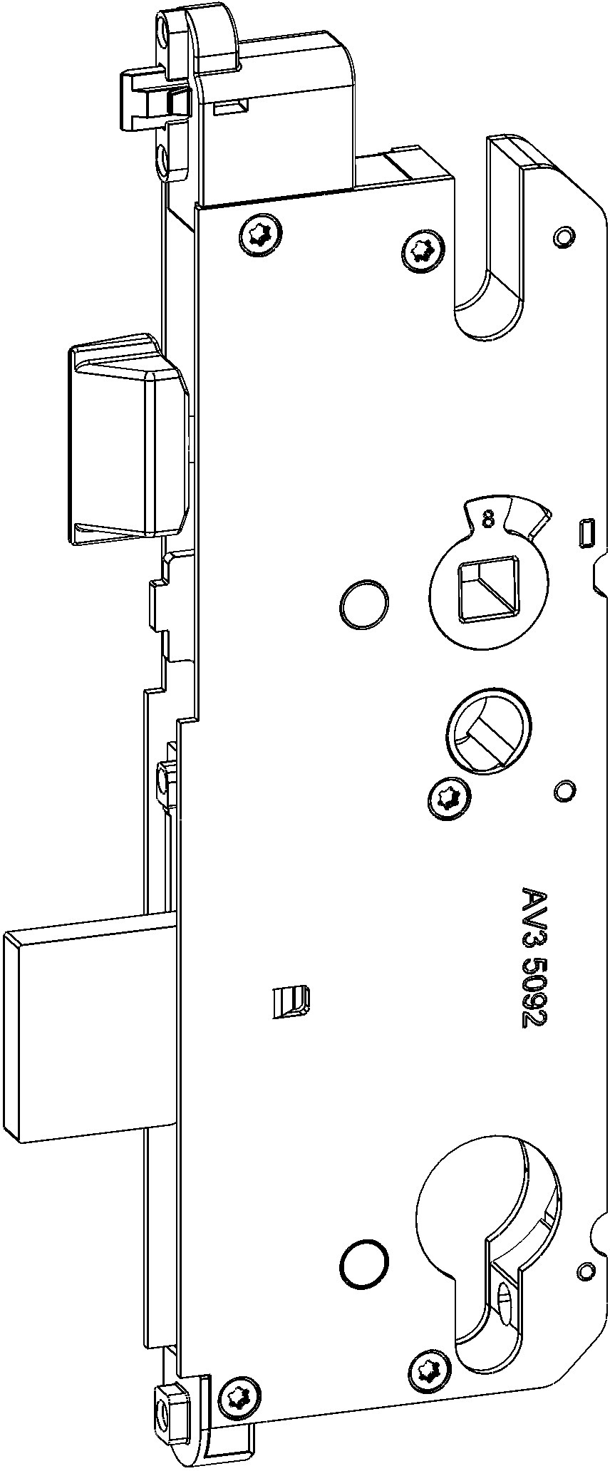 WINKHAUS T-G3 SK AV3 50 A9 94/8 KABA BL