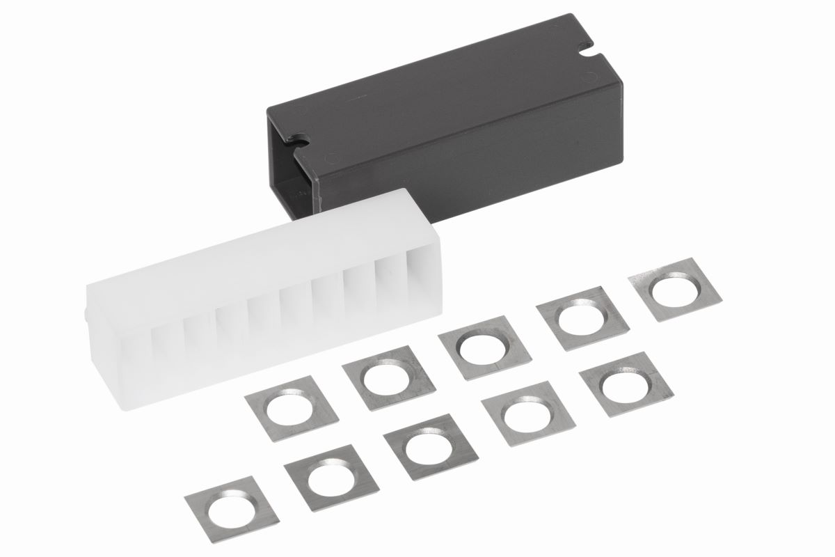 LAMELLO Vorschneider für Wendeschneidenfräser 4 mm, 10 Stück, passend zu Art.Nr. 132130, 132135