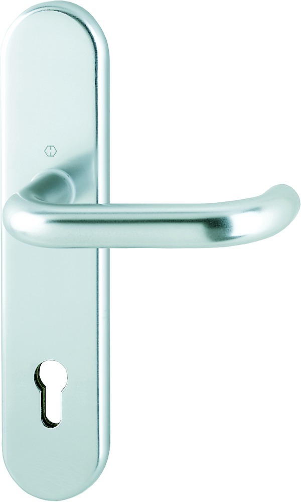 HOPPE® Drücker-Halbgarnitur mit Langschild Paris 138F/3310, 10/92 mm, Aluminium