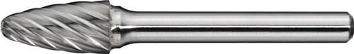 PROMAT Frässtift RBF INOX D.10mm Kopf-L.20mm Schaft-D.6mm HM Verz.Normal,fein PROMAT