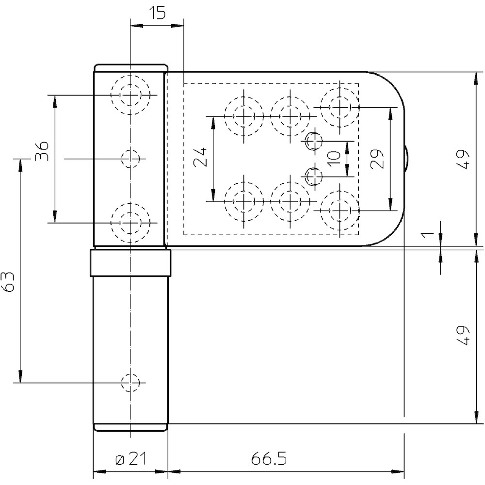 SIMONSWERK Aufschraubband SIKU® 3D K 4045